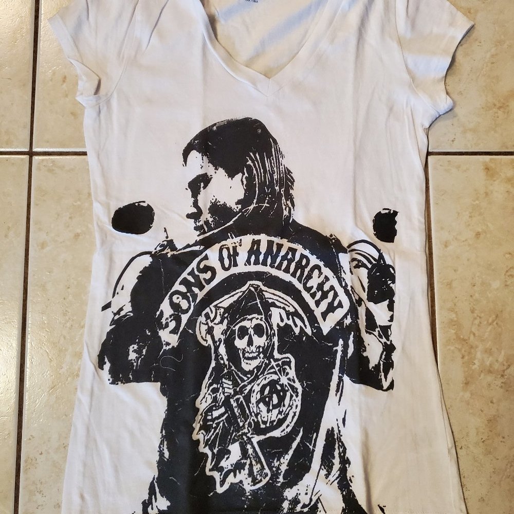 Sons of Anarchy Jax Teller v-neck tshirt